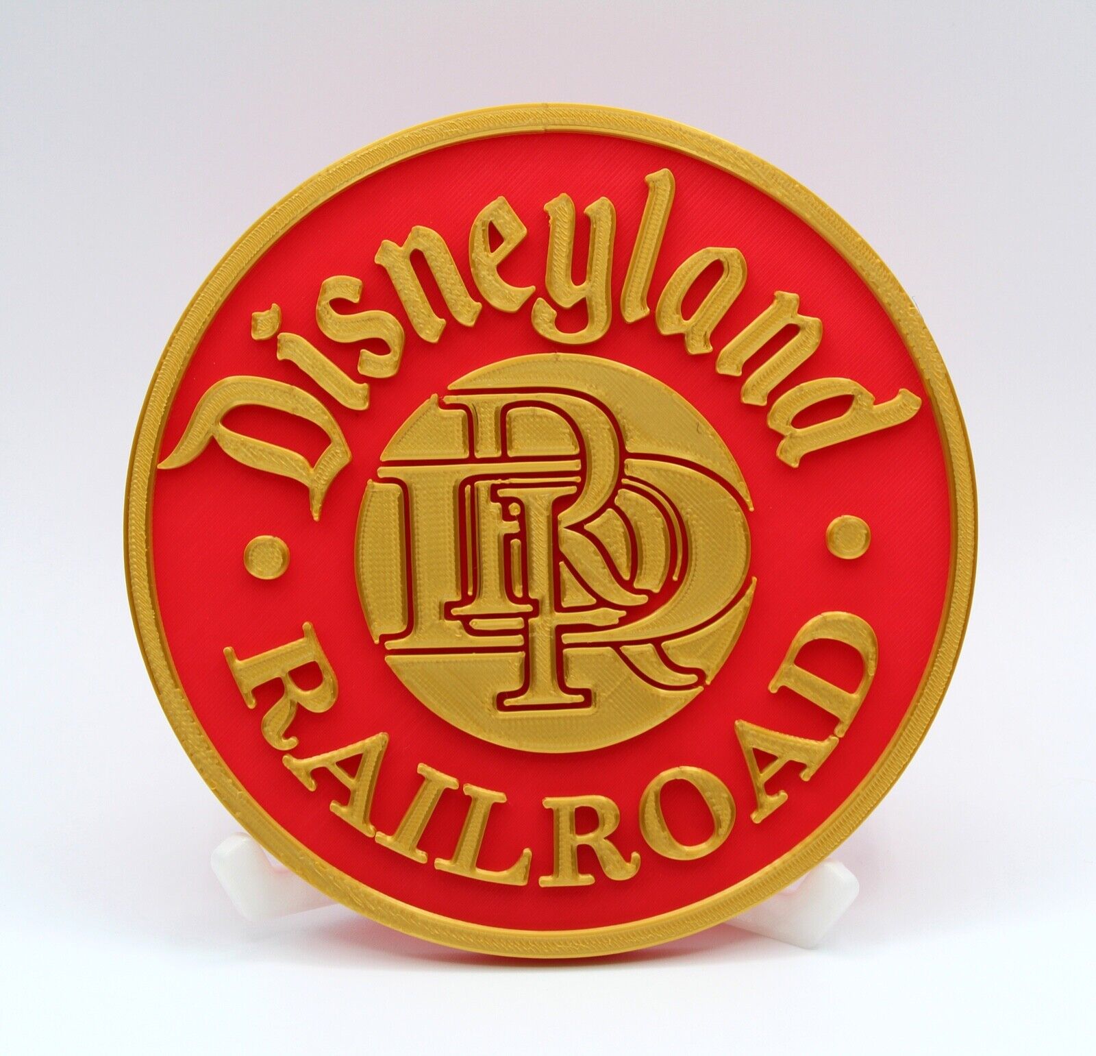 Disneyland Railroad 3d Printed Plaque Sign Prop Reproduction Train Drr Dlrr 10"