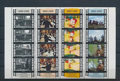 Lo20588 San Marino 1995 Centenary Cinema Film Good Sheet Mnh