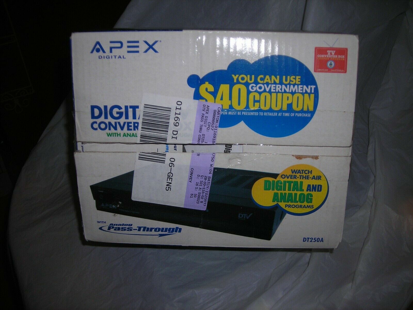 Digital Convertor,apex  Digital Dt250a