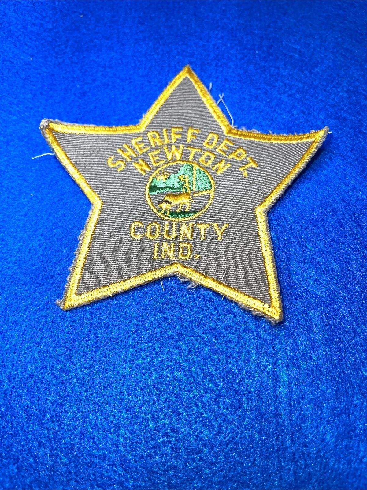 Vintage Newton County Indiana Sheriff Patch