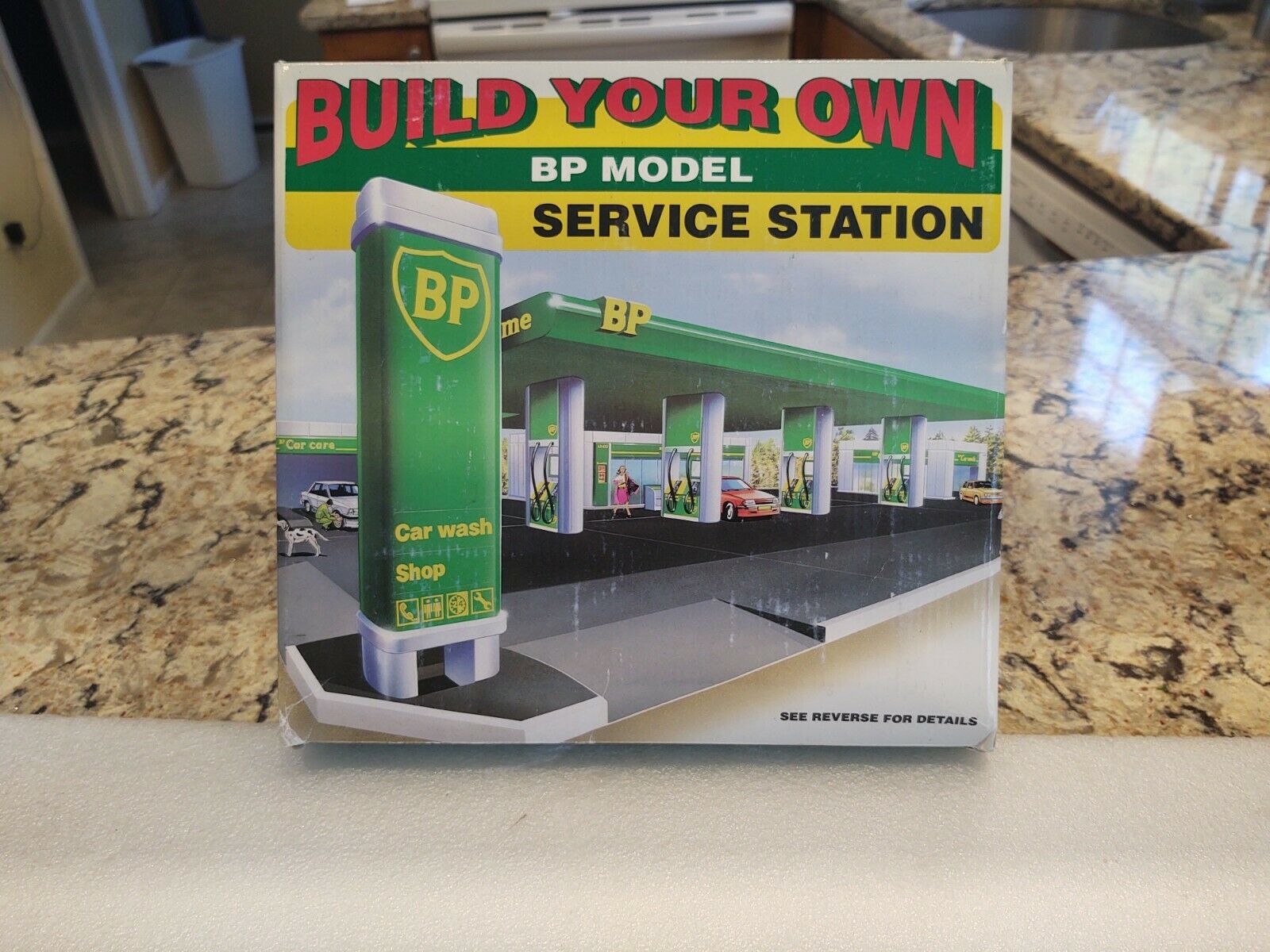 Build Your Own Bp Model Svc Station New In Box All Parts Checked For Inclusion