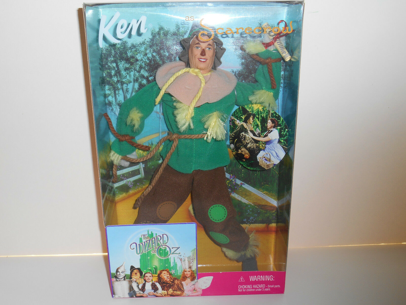 Wizard Of Oz Ken As " Scarecrow  "  Barbie Doll  New Mint Condition  Nrfb