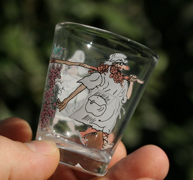 Shot Glass Cup Spies Of Israel Messenger Back From Bible Promised Land, Passover