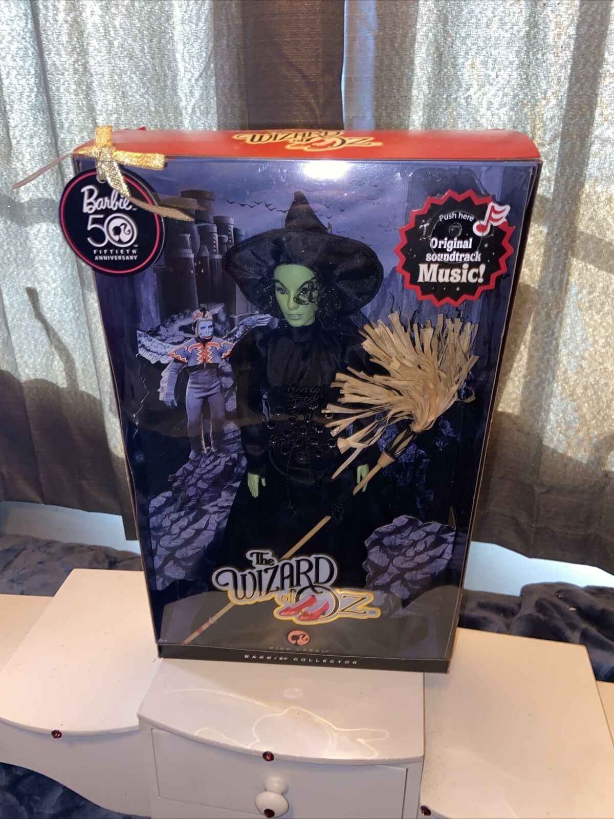 Barbie Wizard Of Oz Wicked Witch 50th Anniversary Musical Retired Awesome🤩
