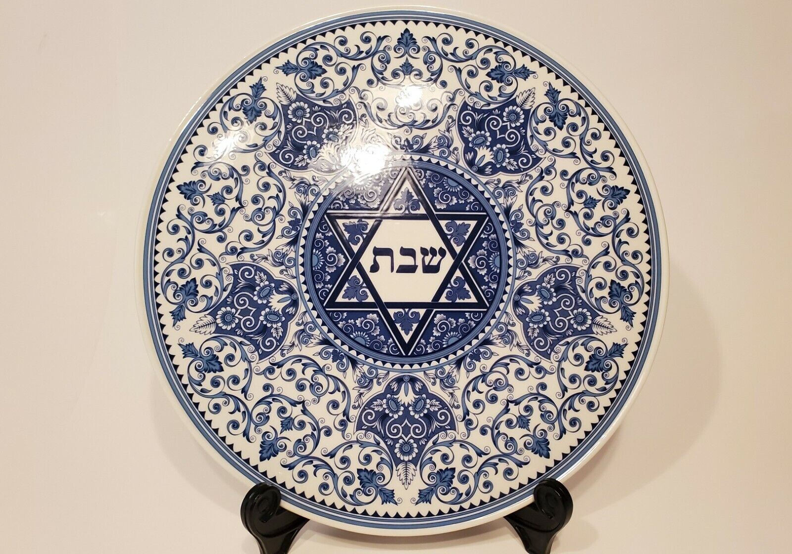 Spode 2004 Judaica Collection Porcelain Shabbat Challah Tray