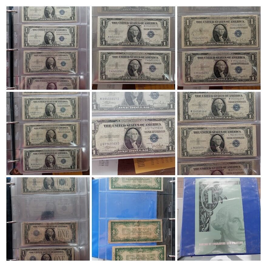Large Collection Of Silver Certificates, Consecutive Notes, 3 Funnybacks + More!